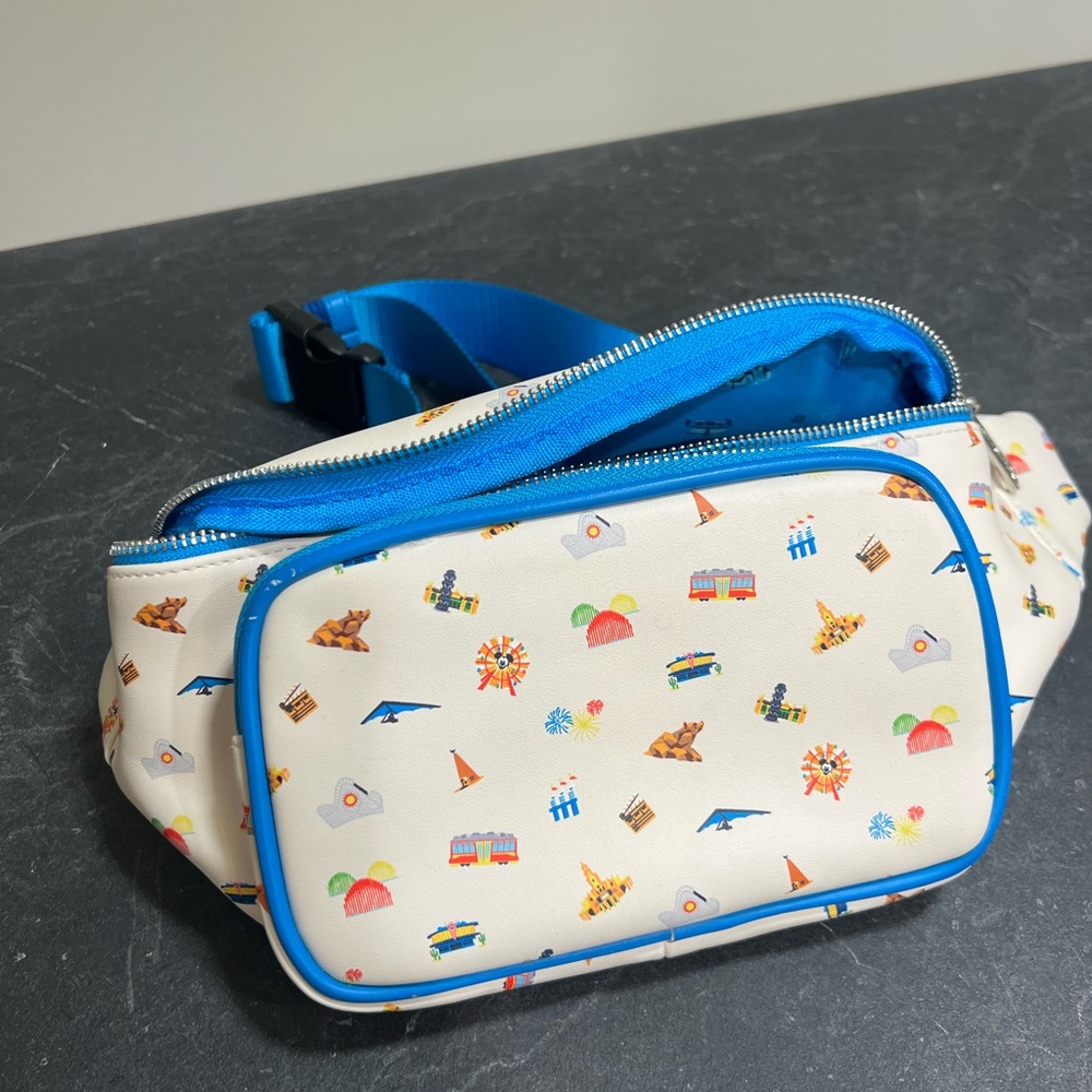 Loungefly Colorful 65th Anniversary Fanny Pack Disney